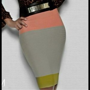 BCBG “Scarlett” bandage skirt